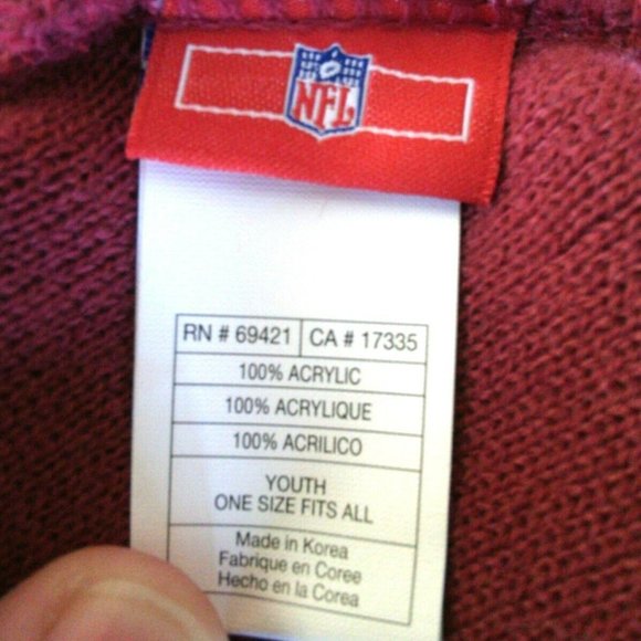 NFL San Francisco 49ers Hat Beanie Size Youth Toque Christmas Stockings Stuffer - Picture 7 of 8